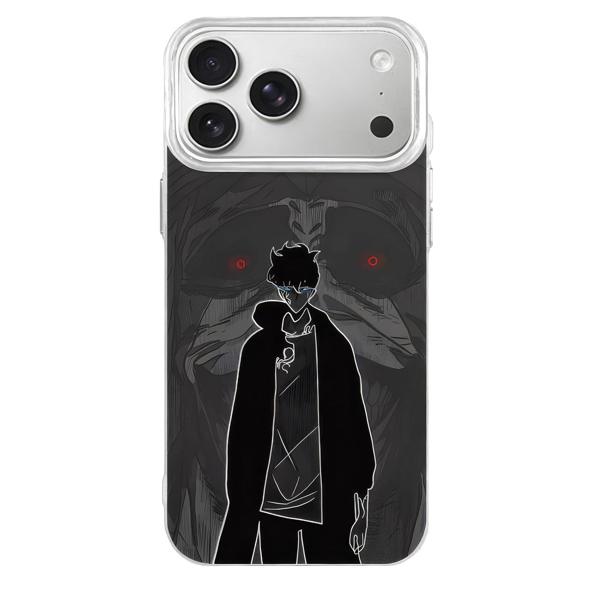 Sung Jin Woo Silhouette Sketch – Solo Leveling Case