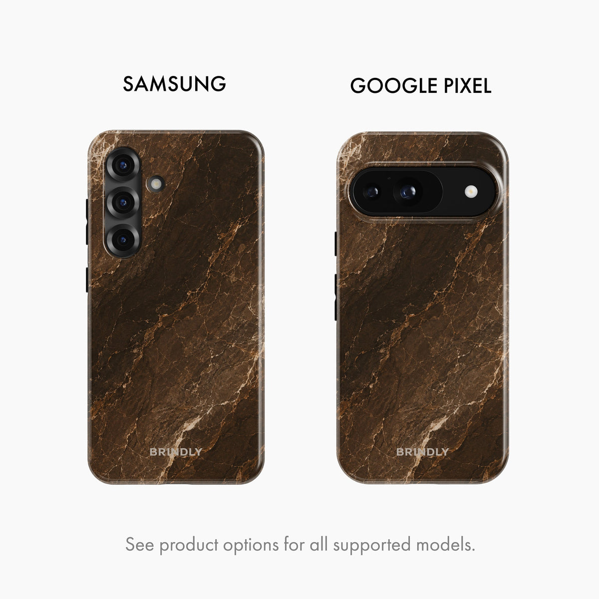 Cocoa Marble - Phone Case