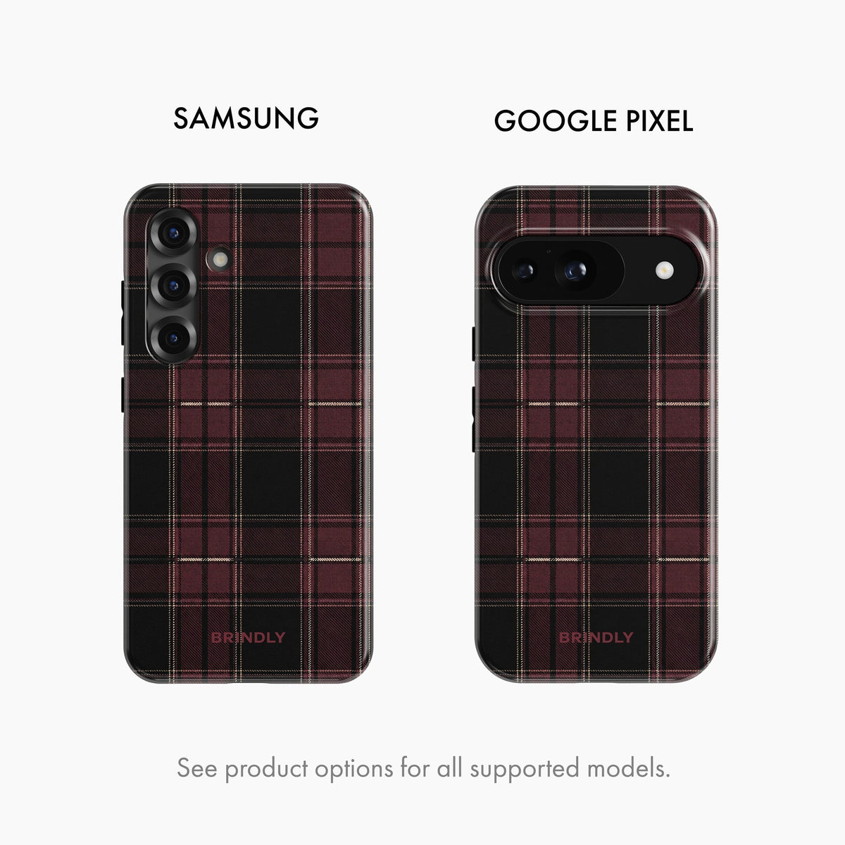 Witches Plaid - Phone Case