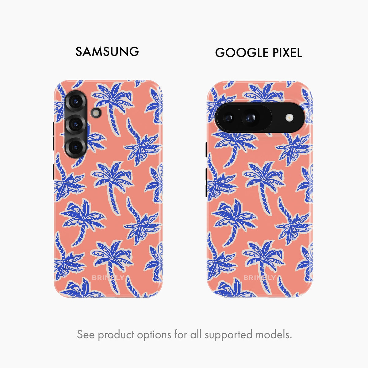 Coral Palms - Phone Case