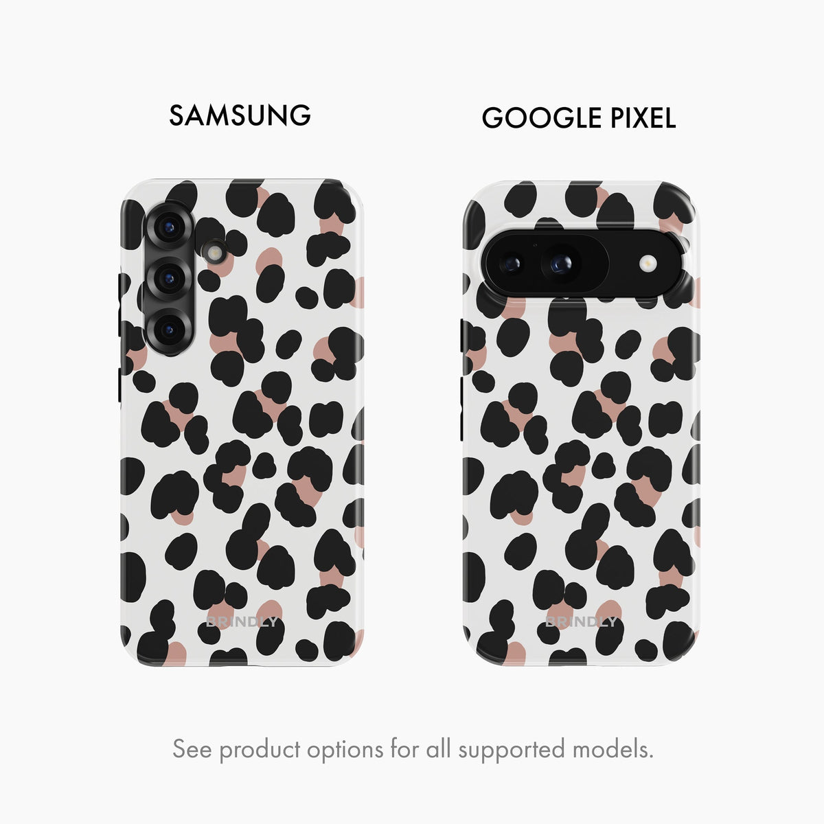 White Leopard - Phone Case