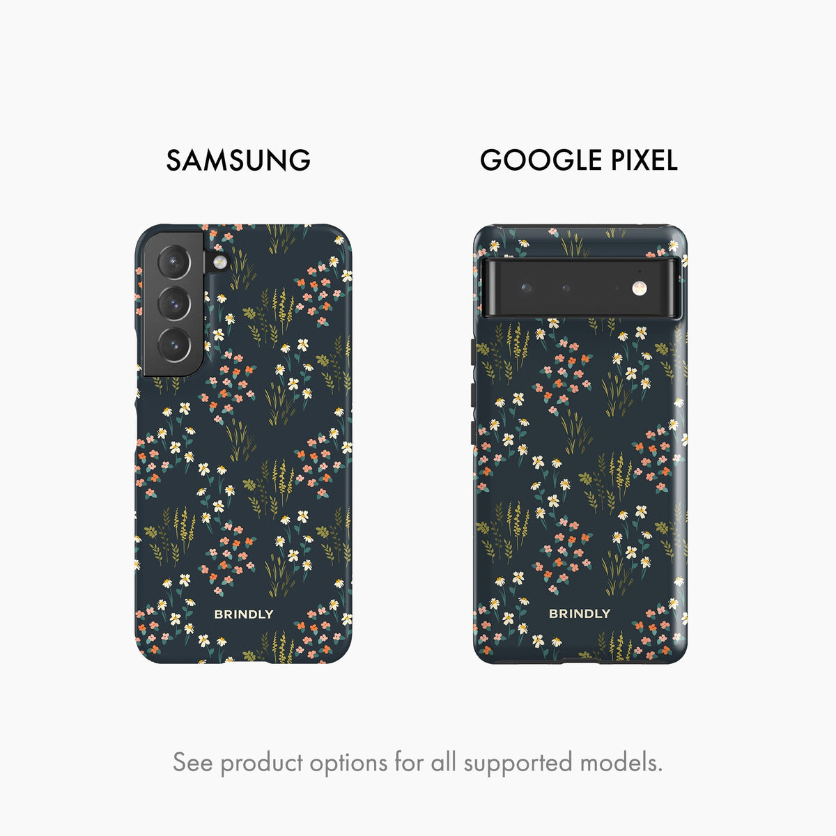 Midnight Flora - Phone Case