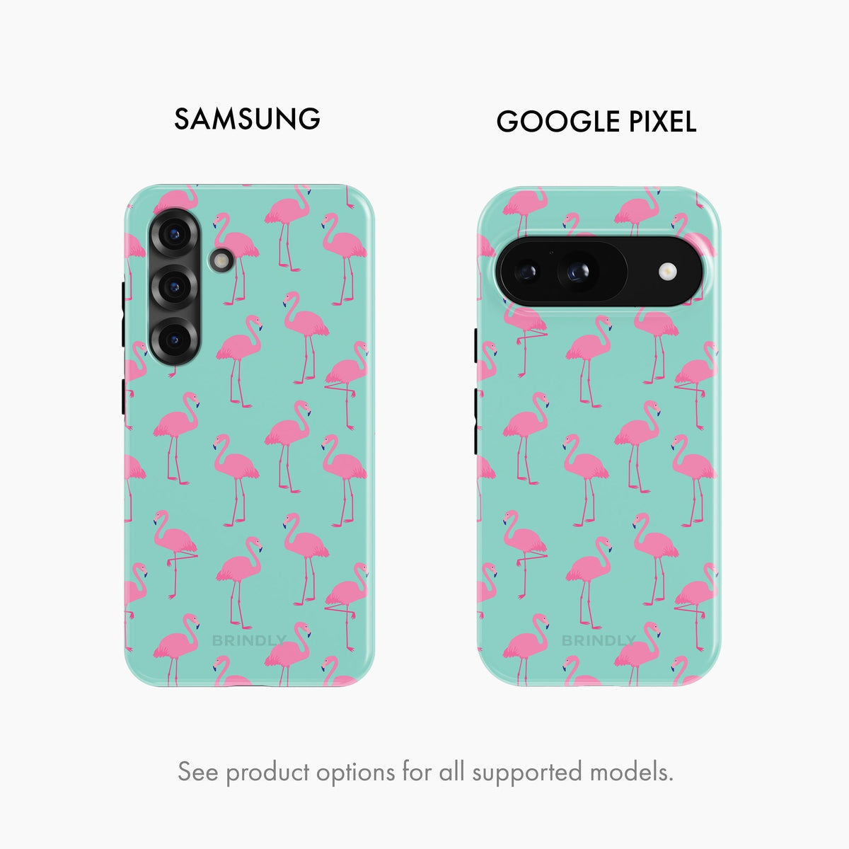 Flamingo Fizz - Phone Case