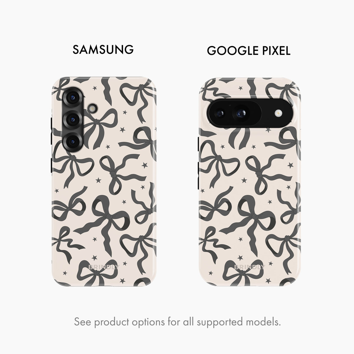 Midnight Bows - Phone Case