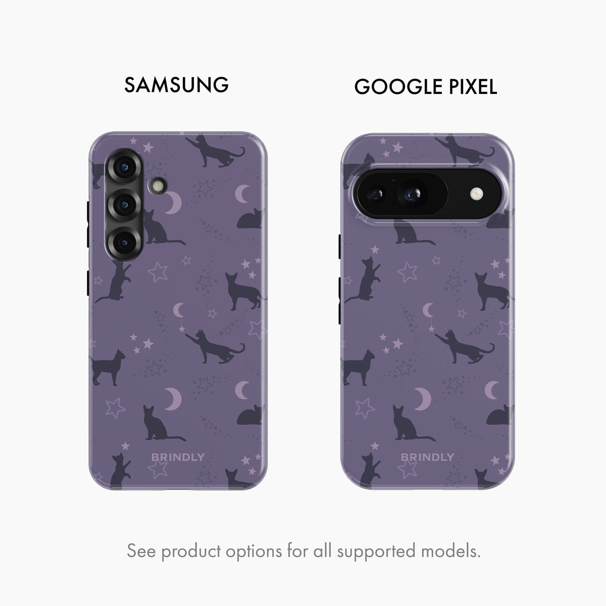 Moonlit Purr - Phone Case