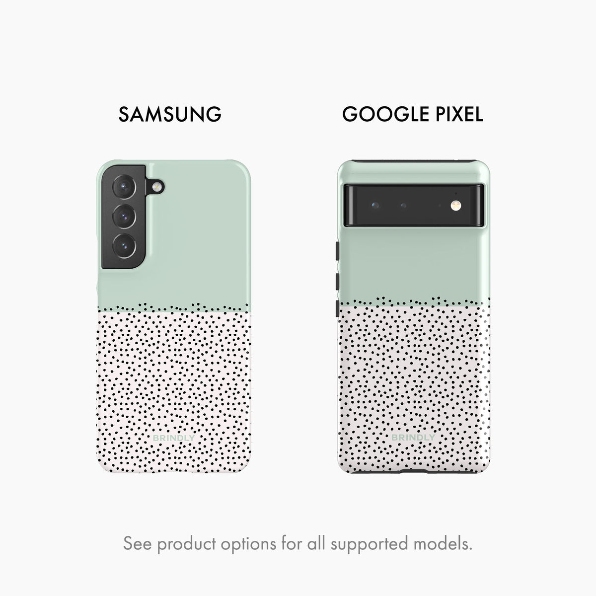 Green Mini Dots - Phone Case