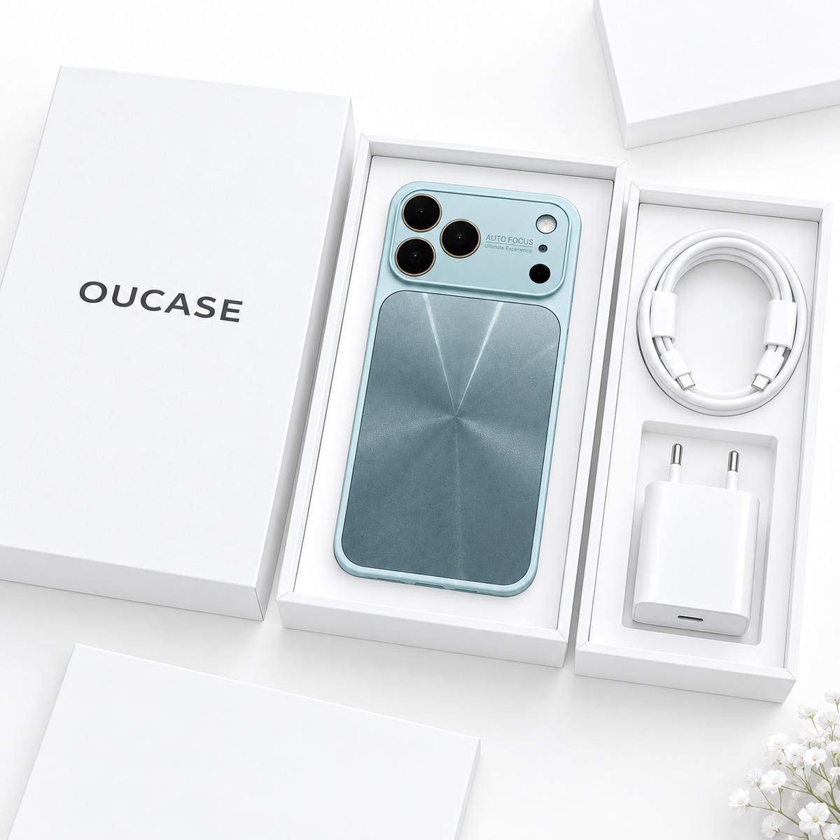 Arctic Blue Radiance Phone Case