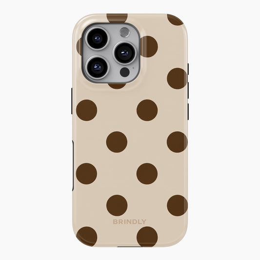 Mocha Dot - Phone Case