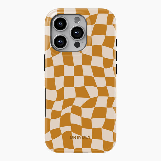 Pumpkin Check - Phone Case