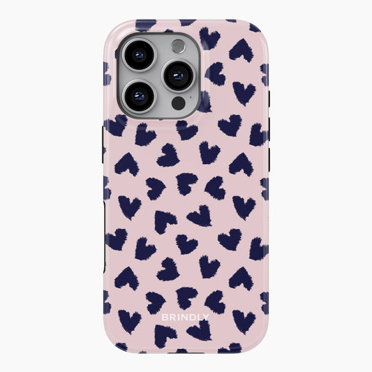 Blueberry Hearts - Phone Case