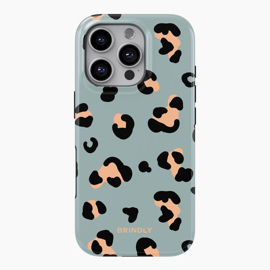 Sage Leopard - Phone Case