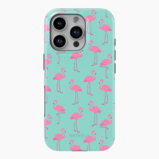 Flamingo Fizz - Phone Case