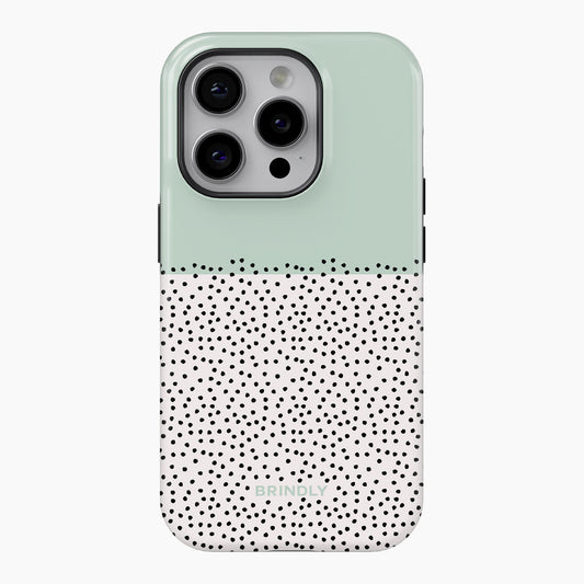 Green Mini Dots - Phone Case