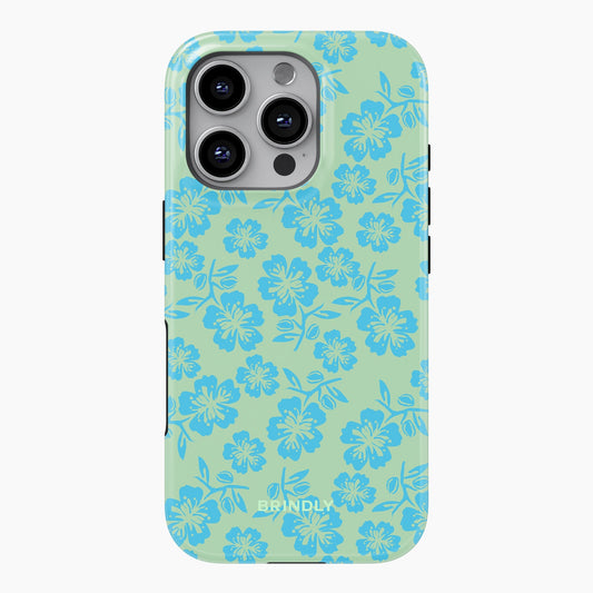Aqua Bloom - Phone Case