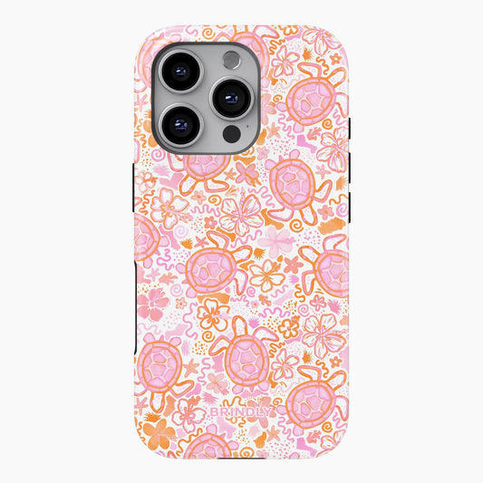 Peachy Turtles - Phone Case