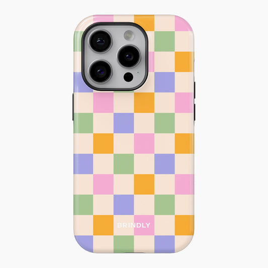 Pastel Checks - Phone Case