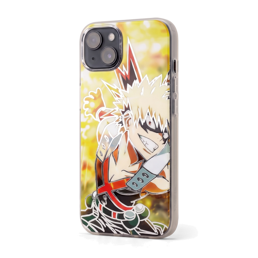 Bakugo Explosion Grin – My Hero Academia Case