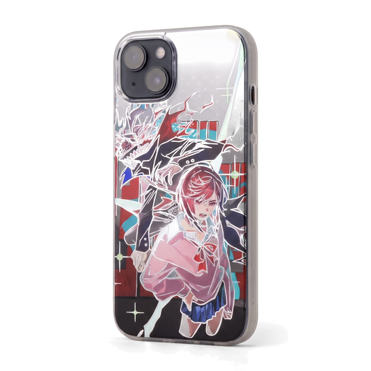 Momo & Okarun Pink Duo – Dandadan Case